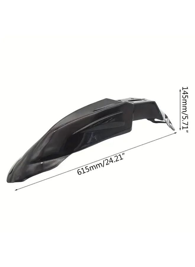 Red Universal Motorcycle Splash Guard Fender Mudguard Cover CRF150 230F XR125 KLX125 KLX250 - Image 2